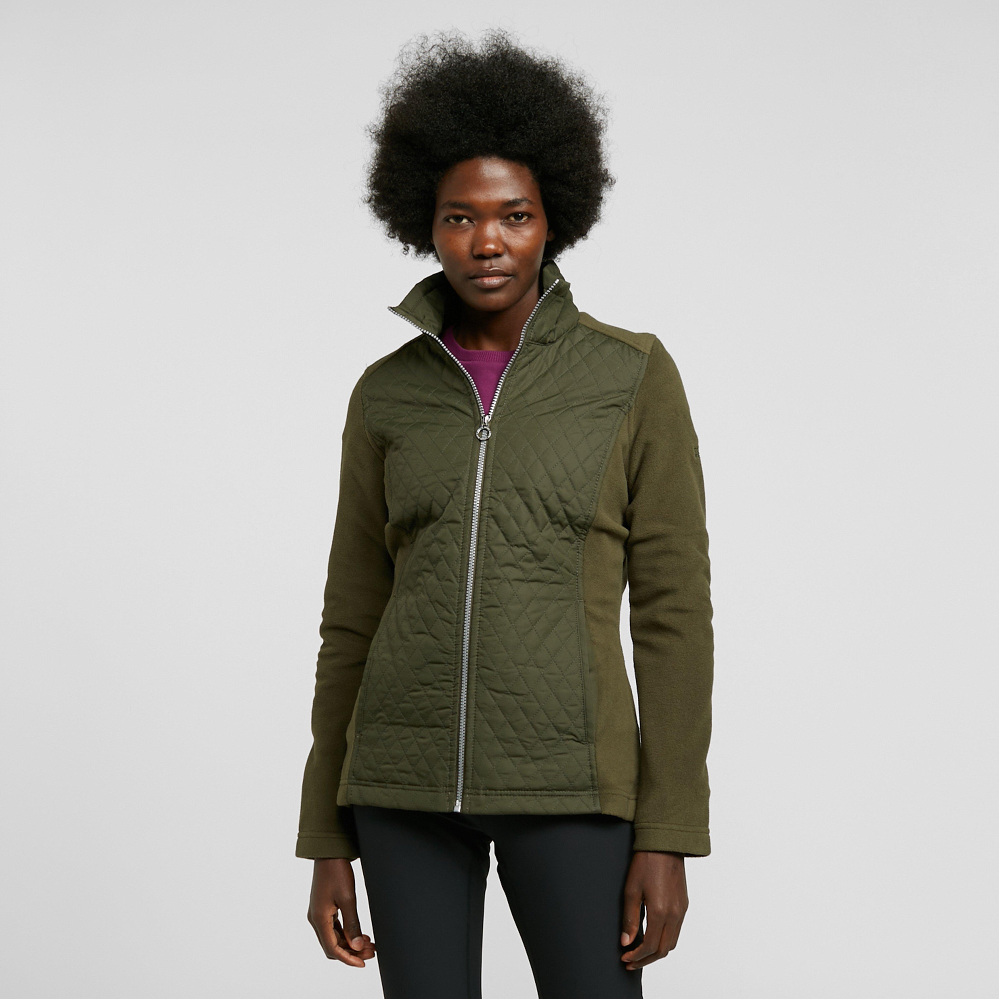 Women's Charlene Full Zip Quilted Fleece Jacket