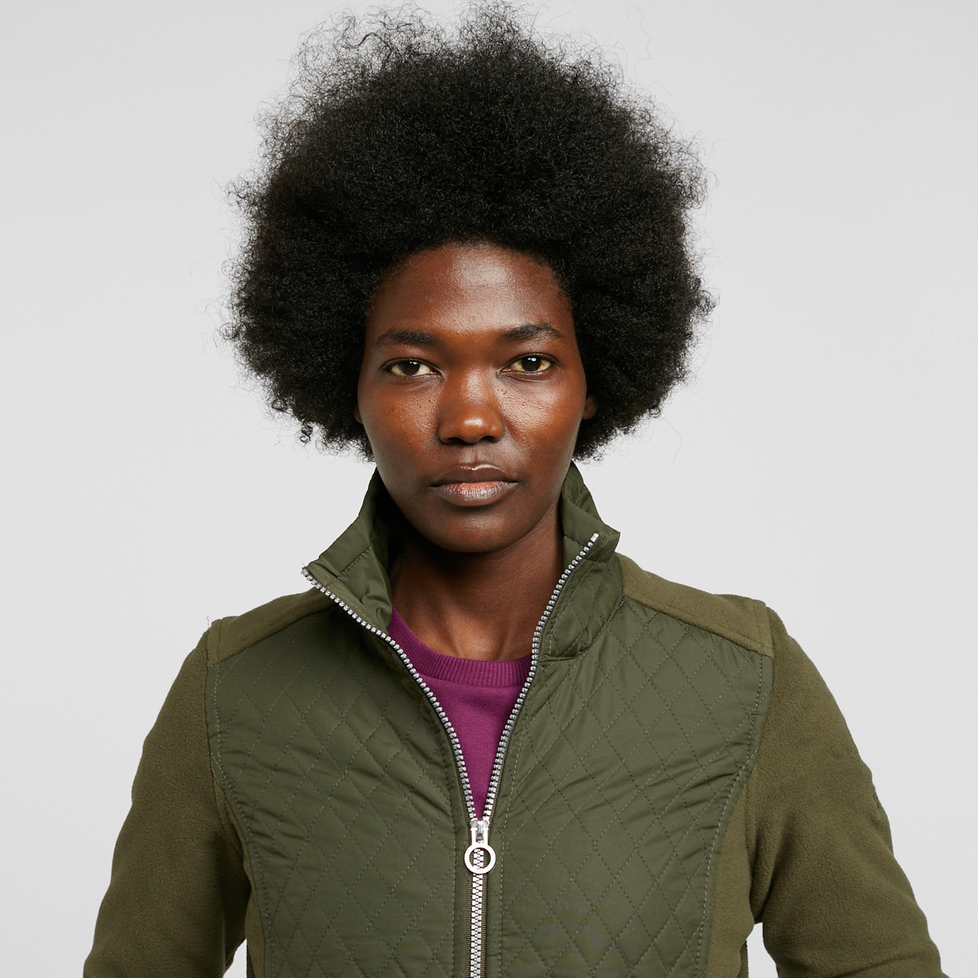 Women's Charlene Full Zip Quilted Fleece Jacket