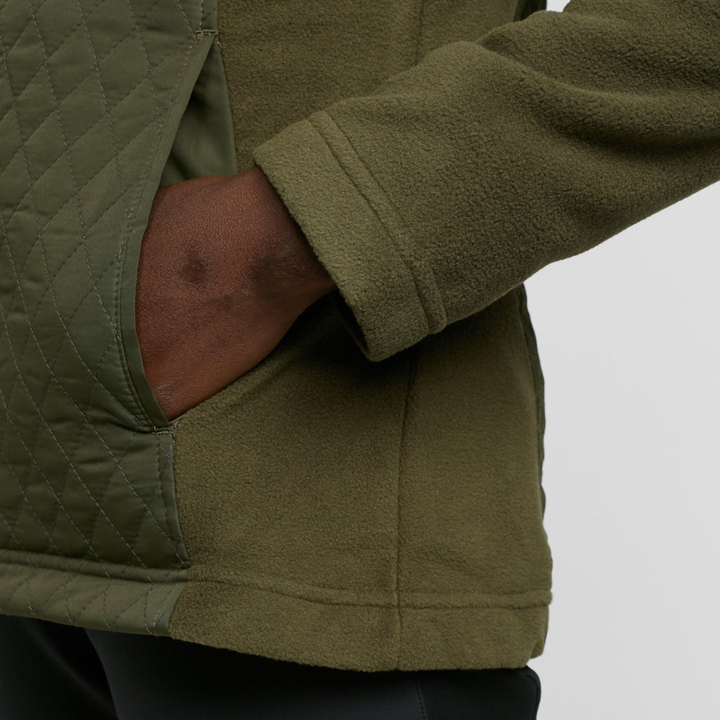 Women's Charlene Full Zip Quilted Fleece Jacket