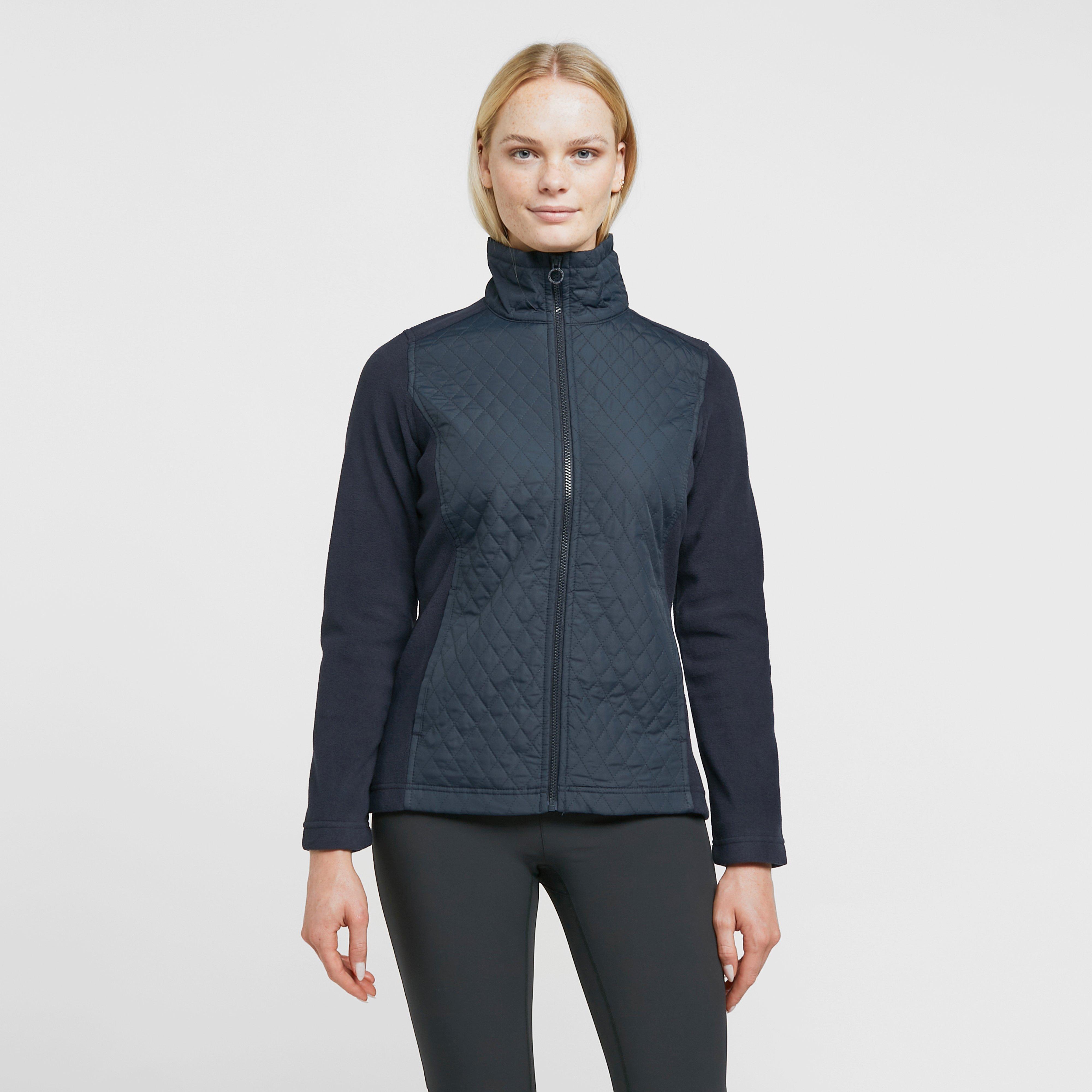 Women's Charlene Full Zip Quilted Fleece Jacket