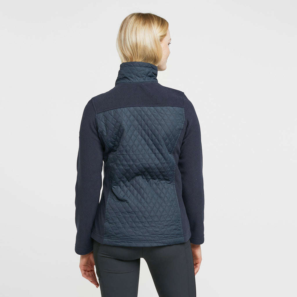 Women's Charlene Full Zip Quilted Fleece Jacket