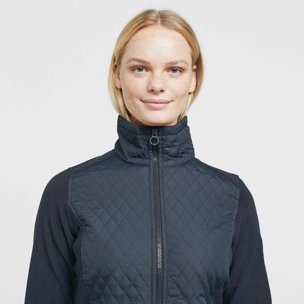 Women's Charlene Full Zip Quilted Fleece Jacket
