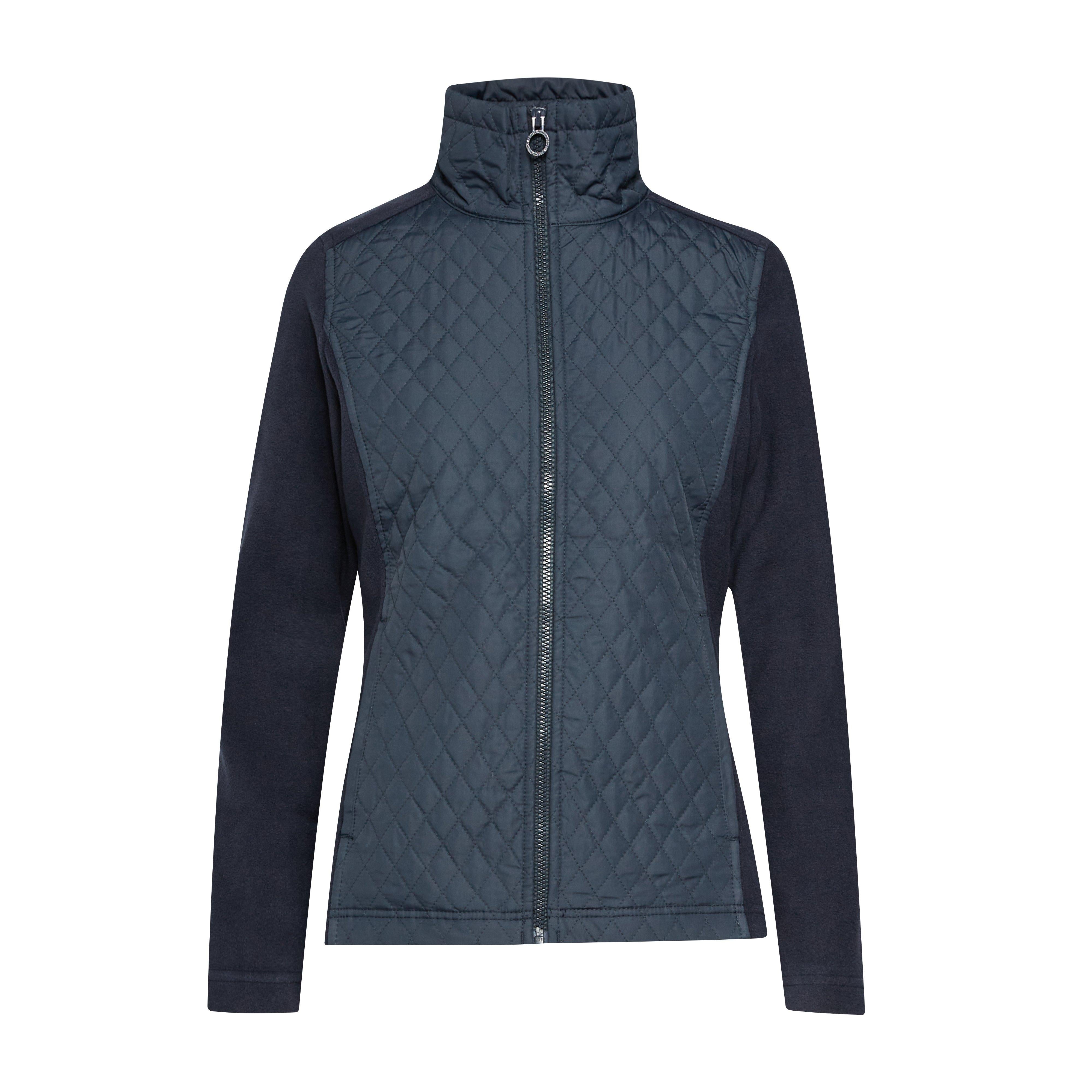 Women's Charlene Full Zip Quilted Fleece Jacket
