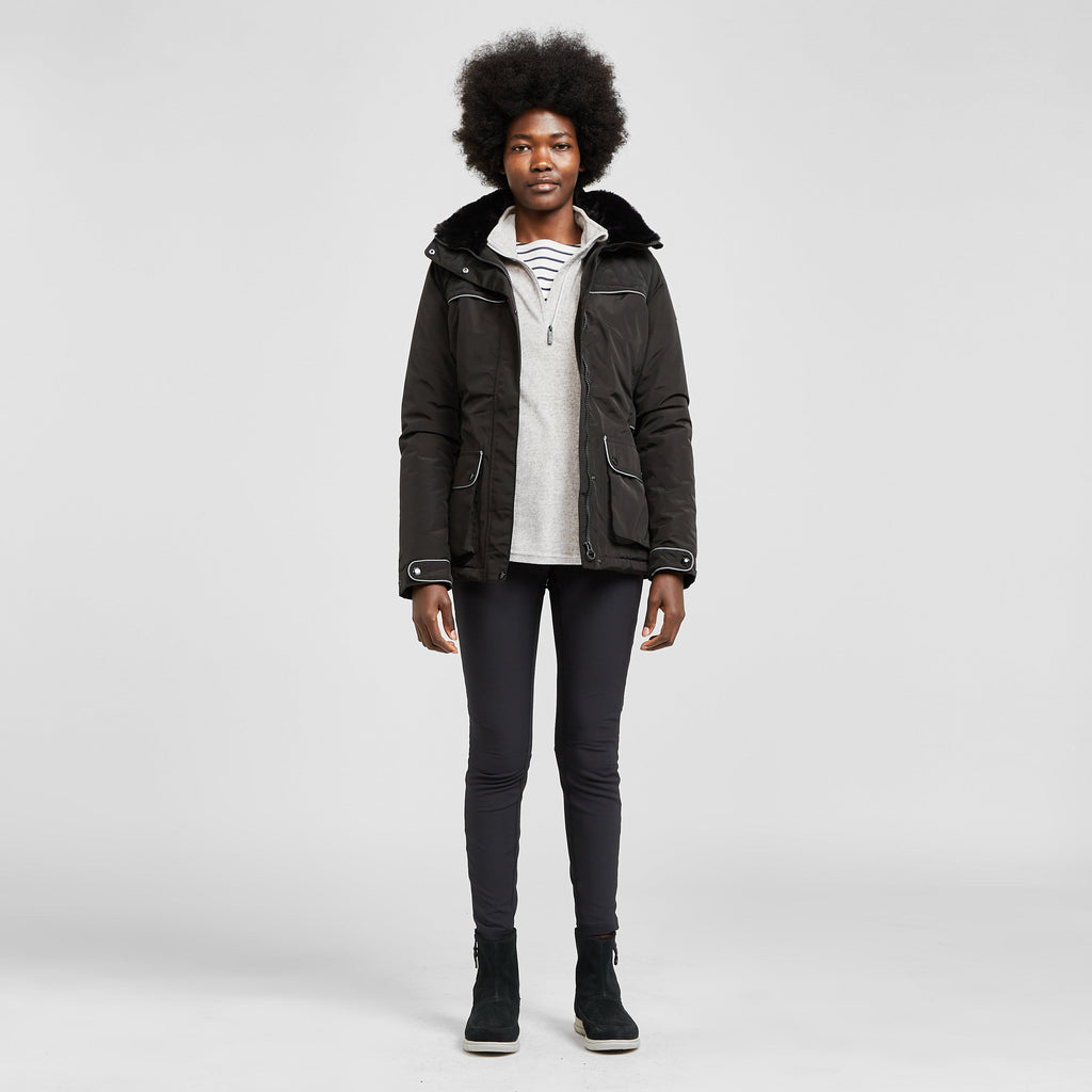 Womens Linnette Waterproof Insulated Jacket Black