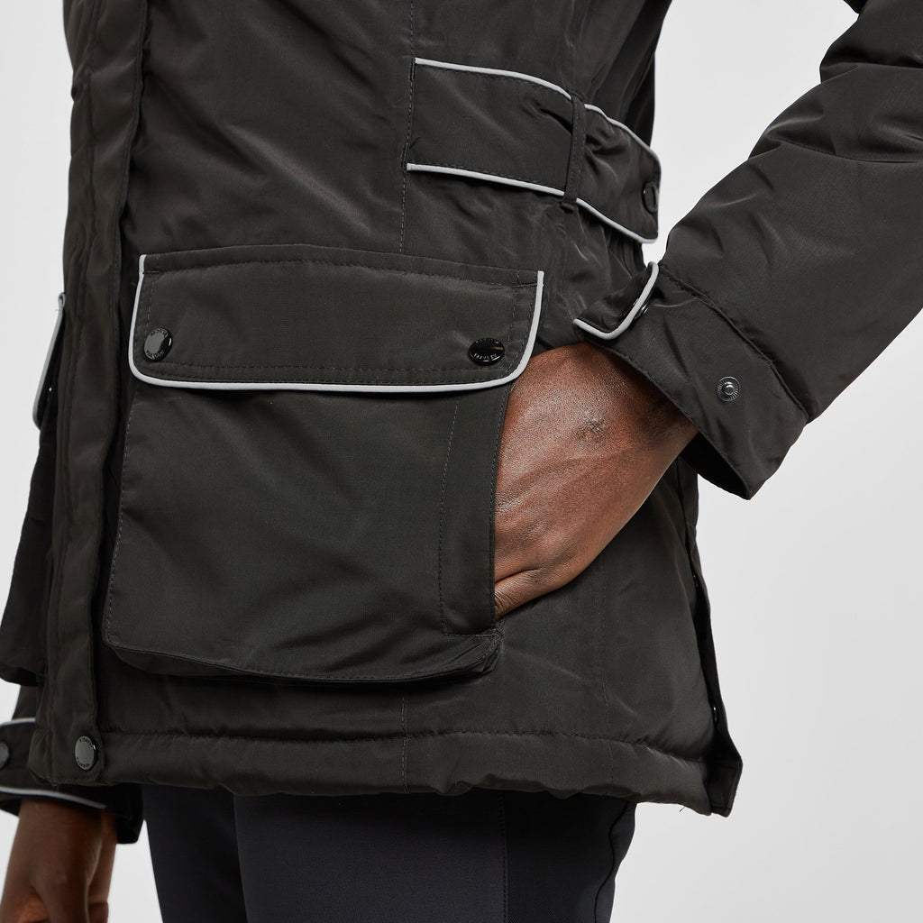 Womens Linnette Waterproof Insulated Jacket Black