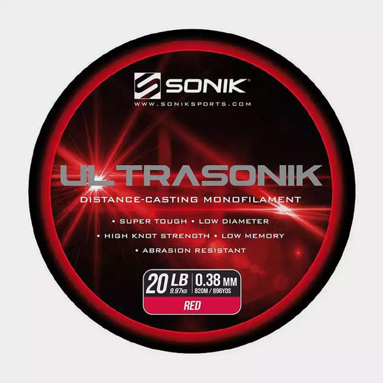 UltraSonik Salt Mono 15lb 1160m Red