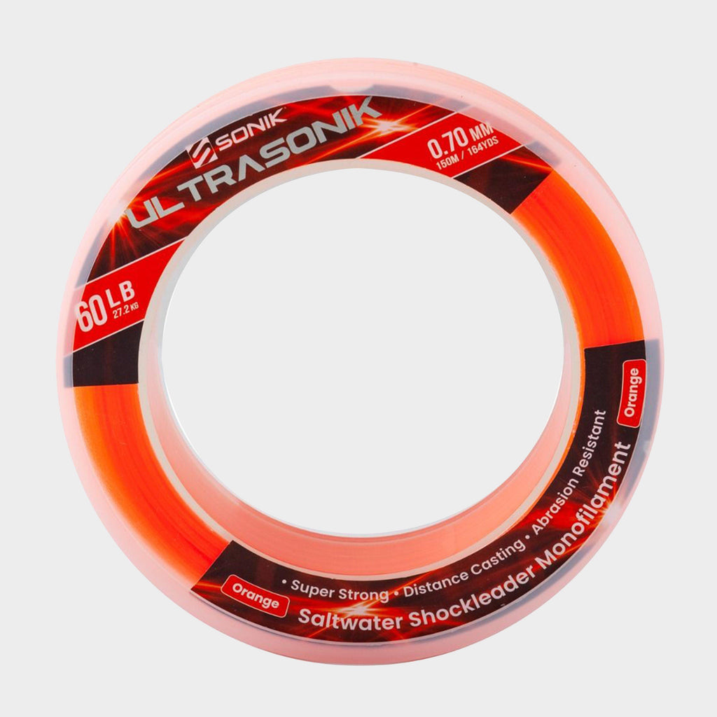 Ultrasonik Shock Leader Mono 60lb 150m Orange