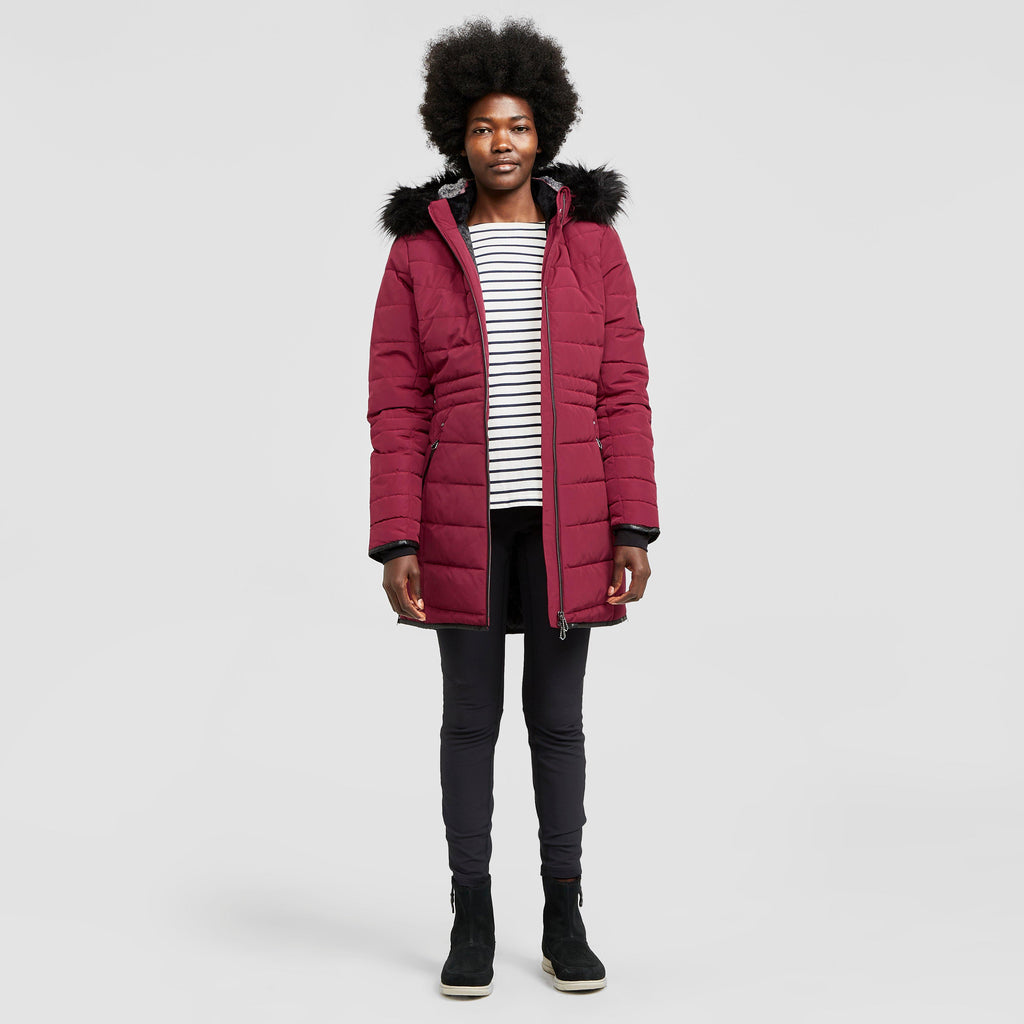 Women's Striking Waterproof Insulated Ski Jacket