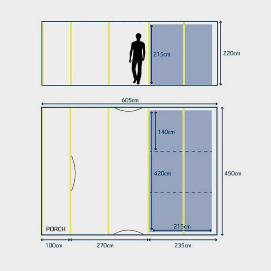 Air 6.1 XL Nightfall Tent