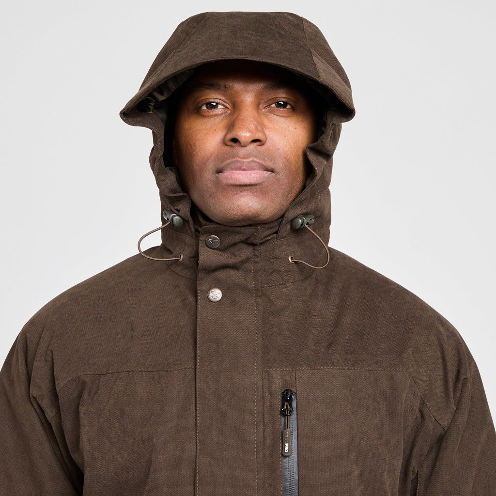 Mens Struther Waterproof Zip Jacket Dark Green