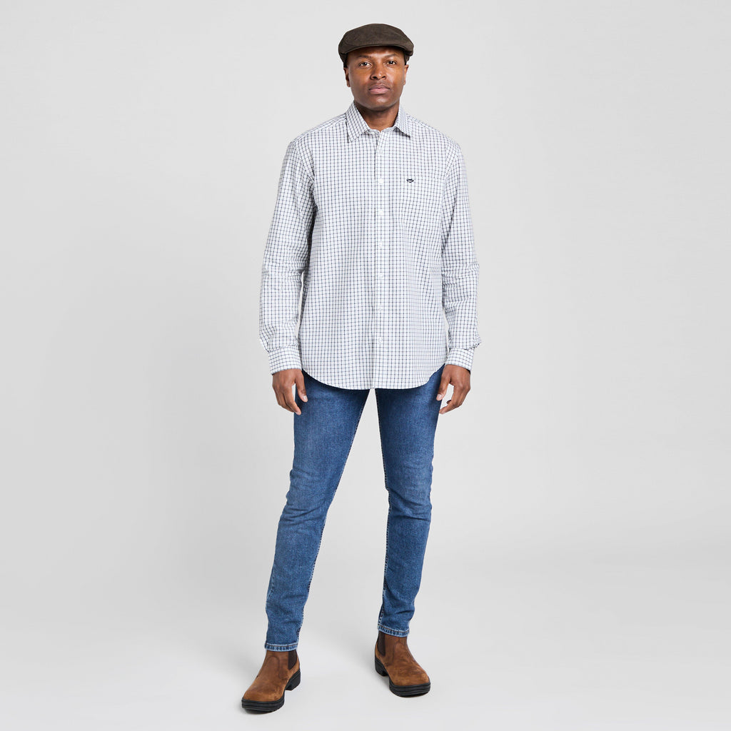 Men’s Turnberry Twill Cotton Long Sleeve Shirt