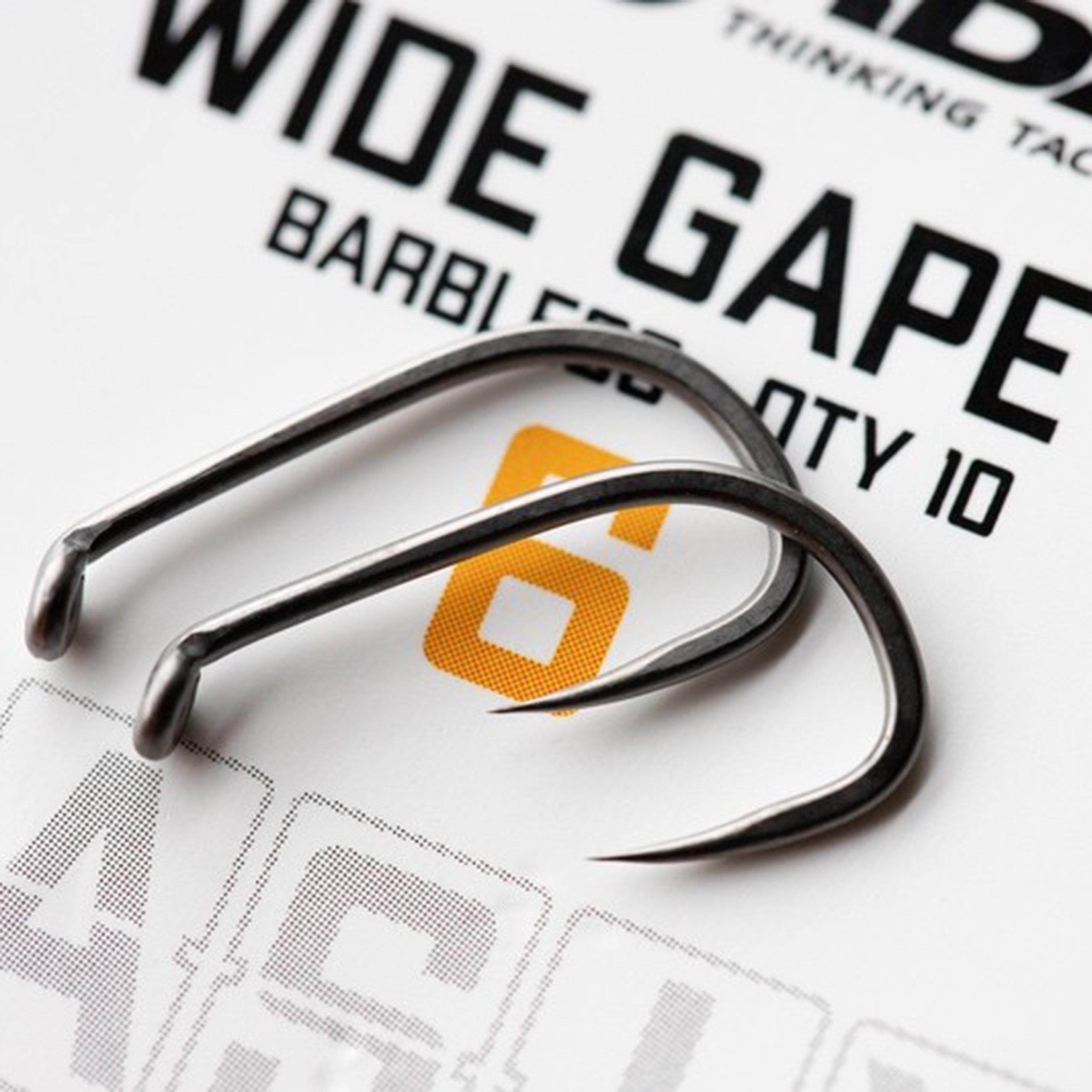 Basix Wide Gape Hooks Barbed Size 6