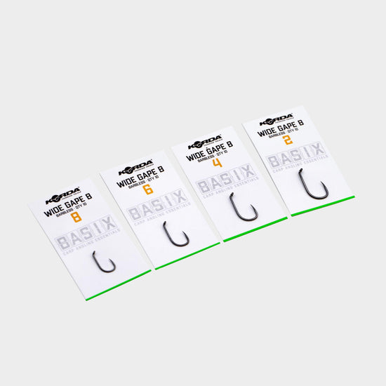 Basix Wide Gape Size 4 Barbless