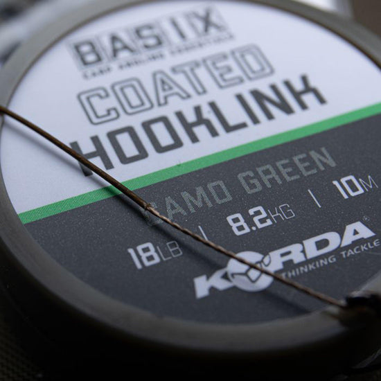 Basix Coated Hooklink 18lb 10m