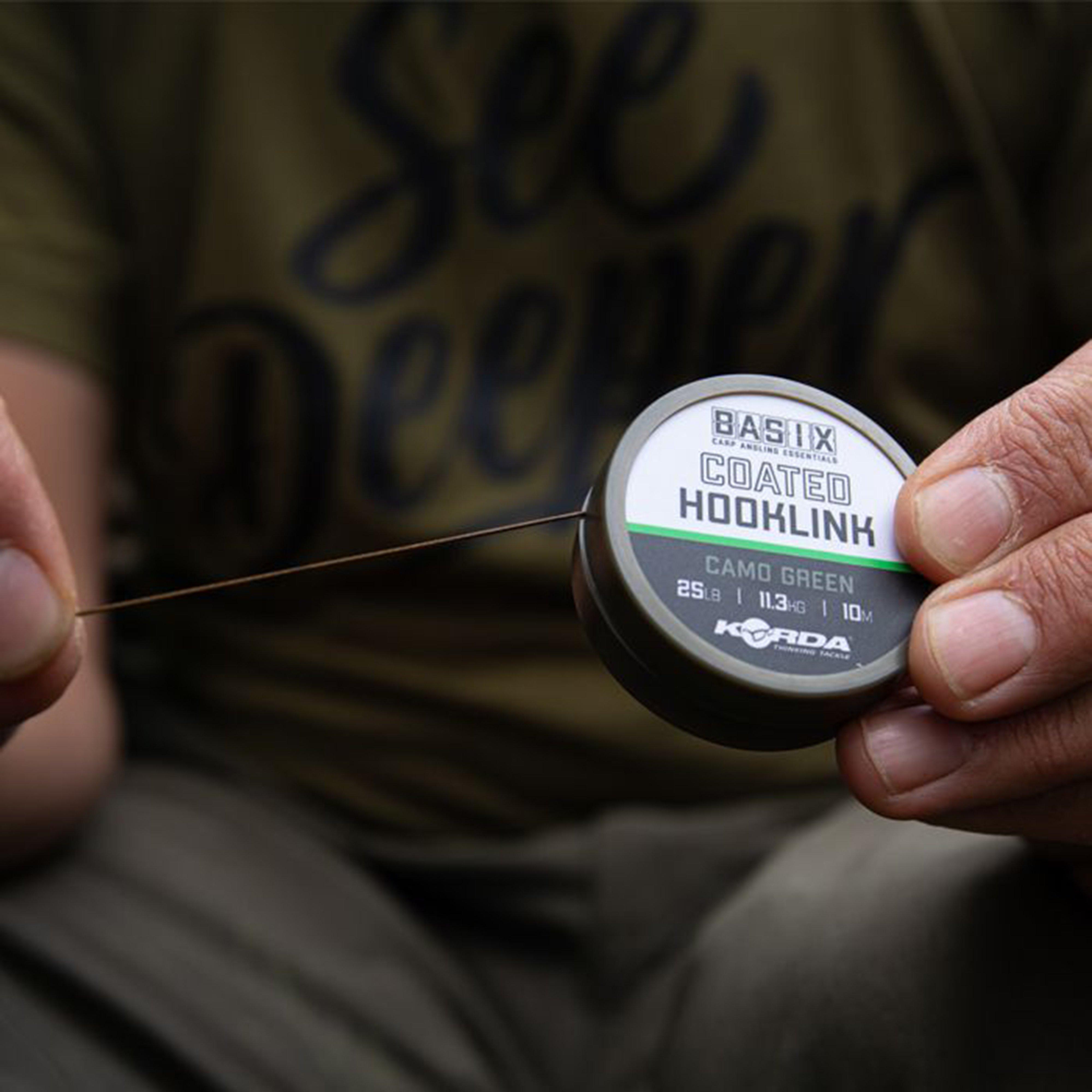 Basix Coated Hooklink 25lb 10m