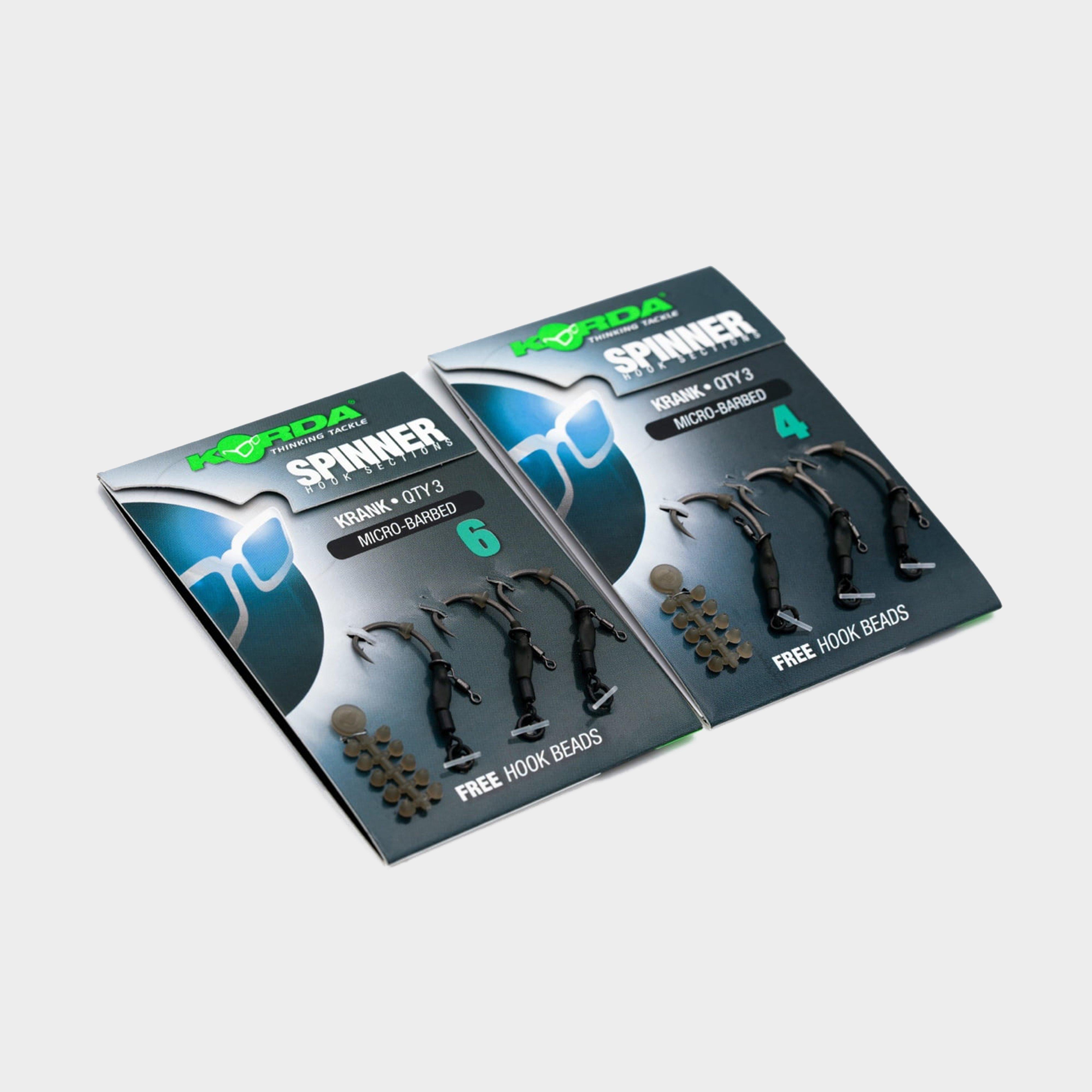 Spinner Hook Sections Kurv Barbless Size 6 (3 Pack)