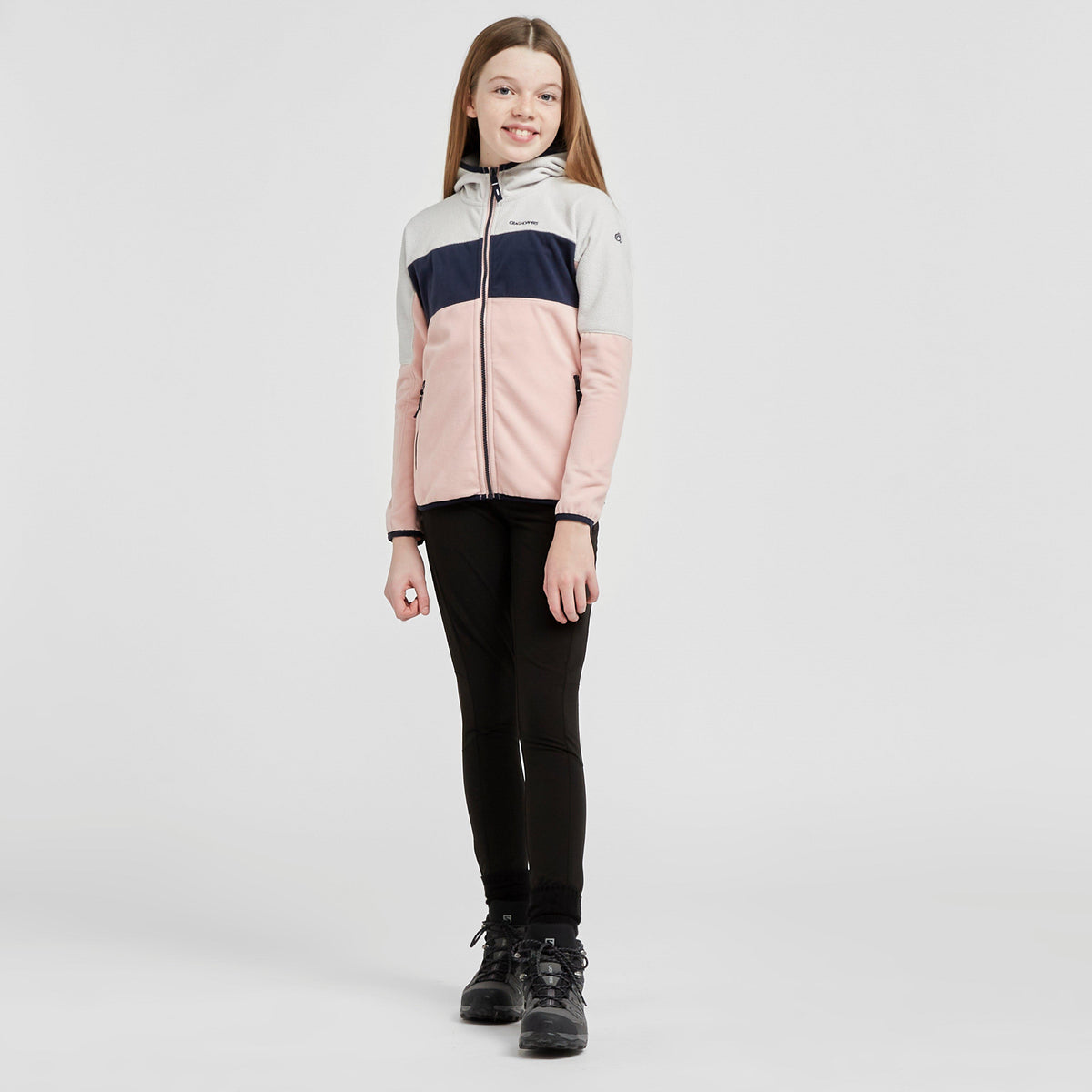 Kids' Linden Hooded Fleece Jacket