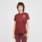 Ladies Team Tech Polo Shirt Burgundy