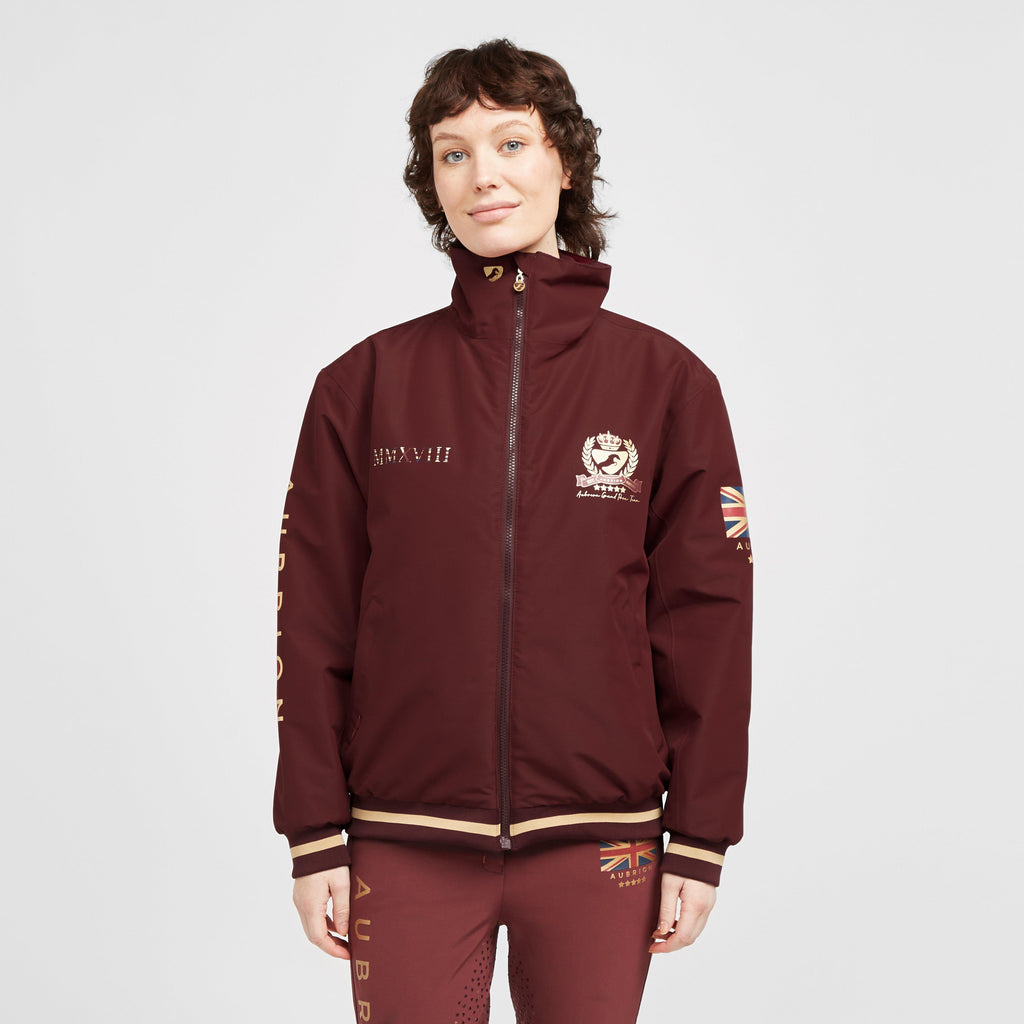 Women's Team Jacket Burgundy