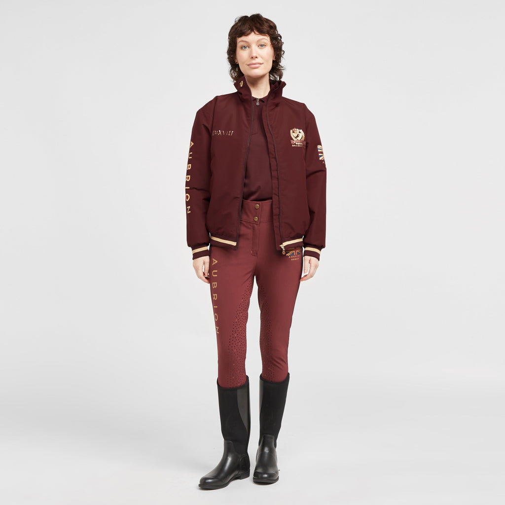 Women's Team Jacket Burgundy