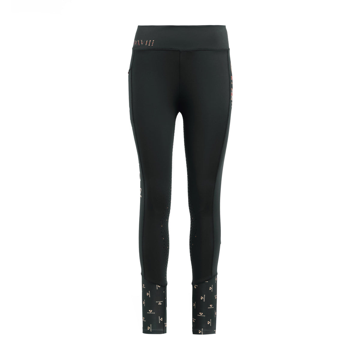 Ladies Team Riding Tights Black
