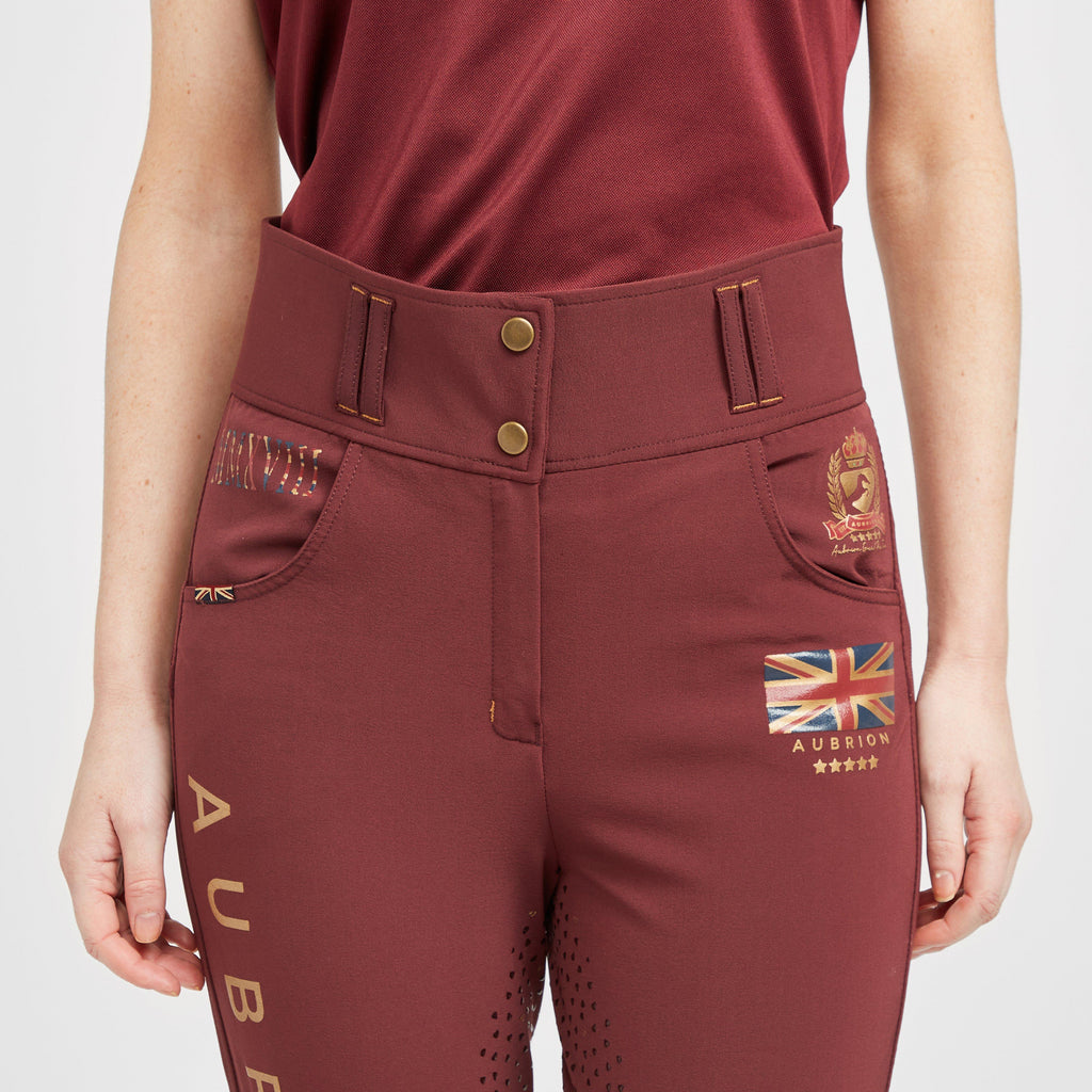 Team Breeches Burgundy