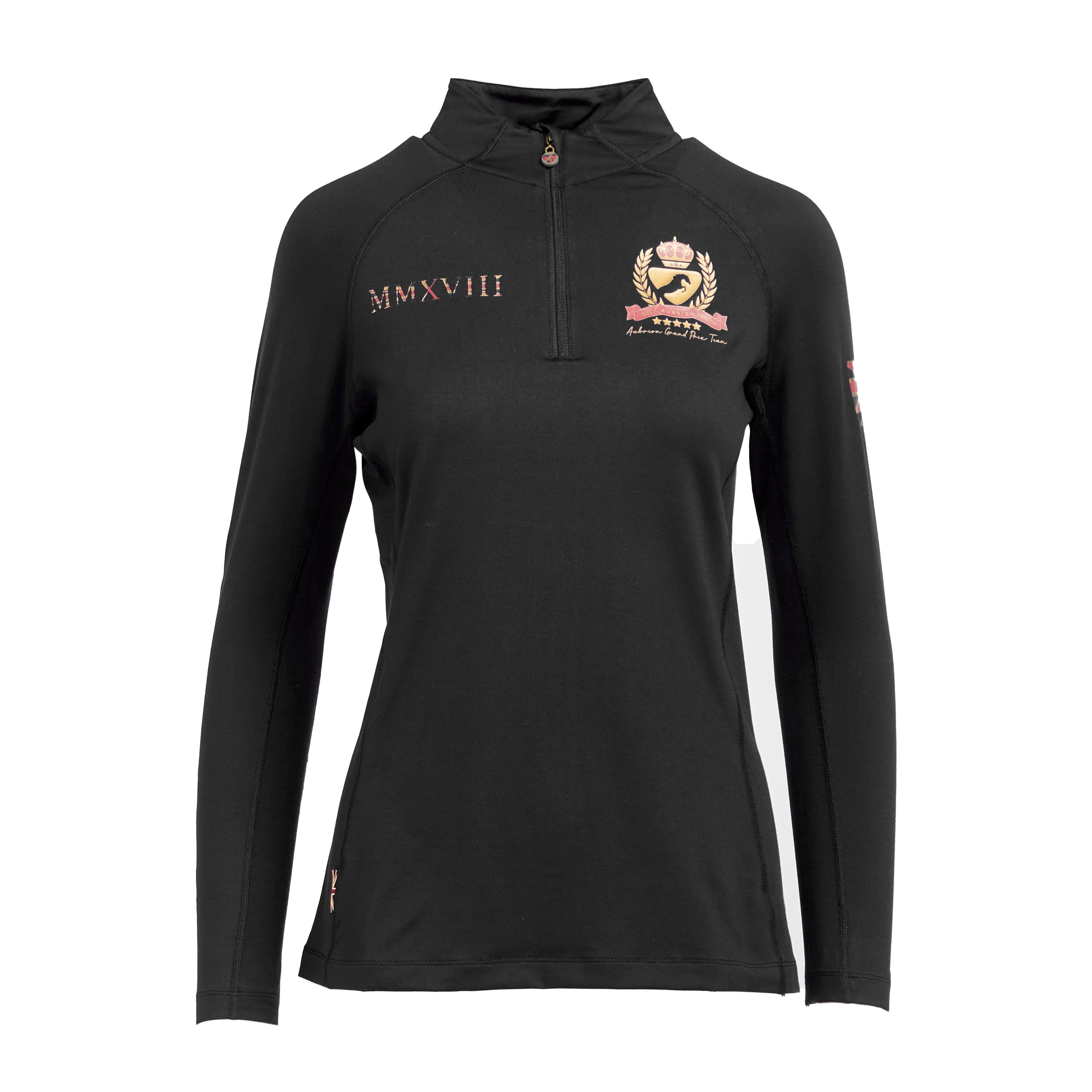Ladies Team Long Sleeve Base Layer Black