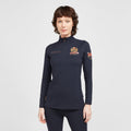 Ladies Team Long Sleeve Base Layer Navy