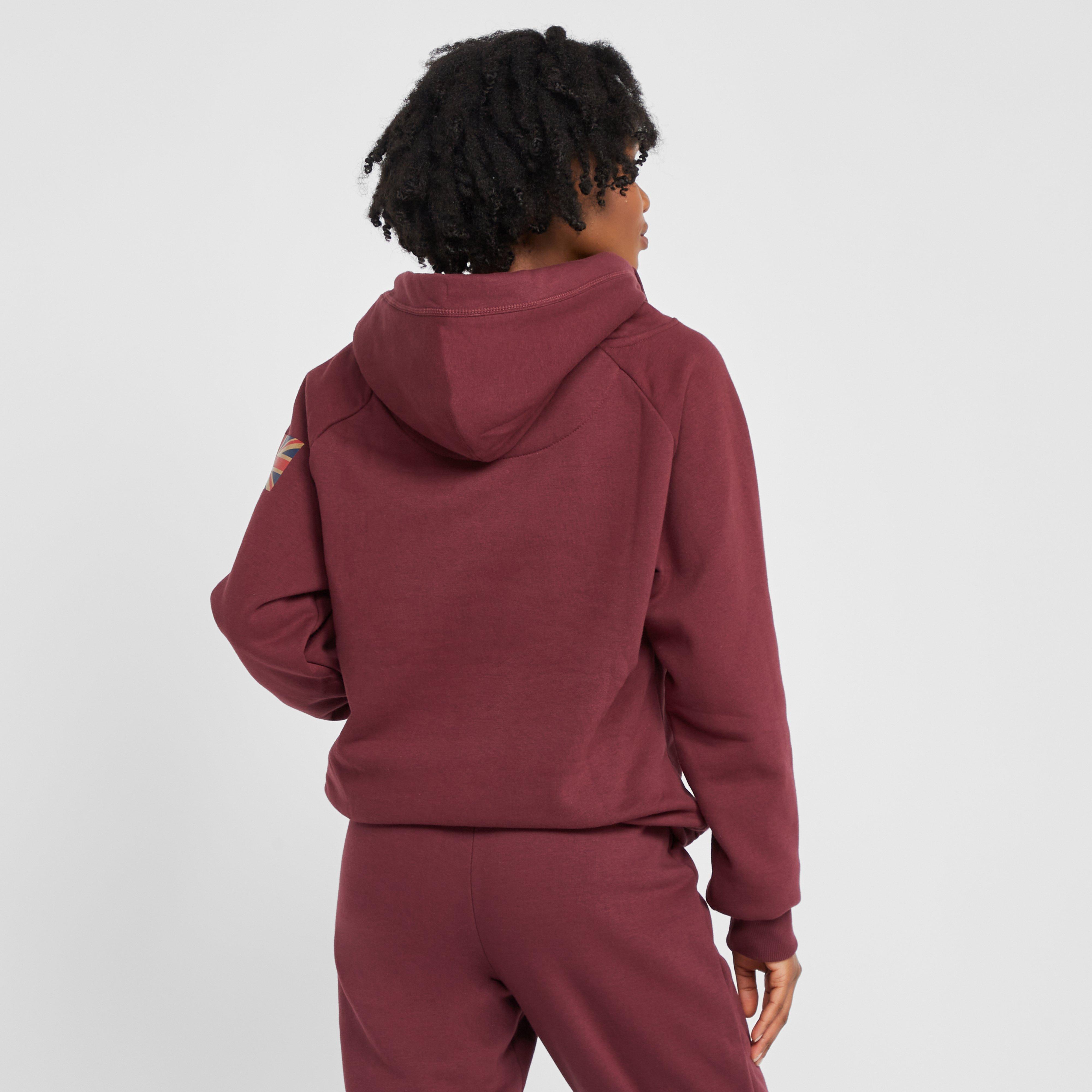 Women's Team Hoodie Burgundy