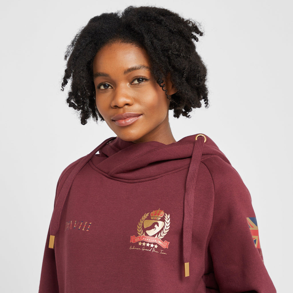 Women's Team Hoodie Burgundy