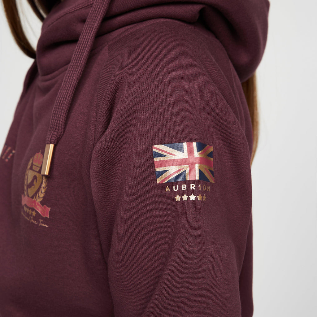 Kids’ Team Hoodie Burgundy