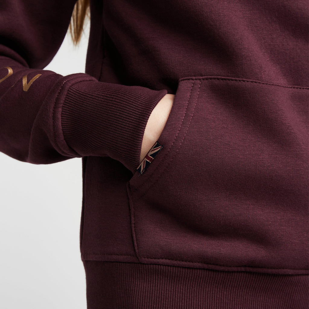 Kids’ Team Hoodie Burgundy