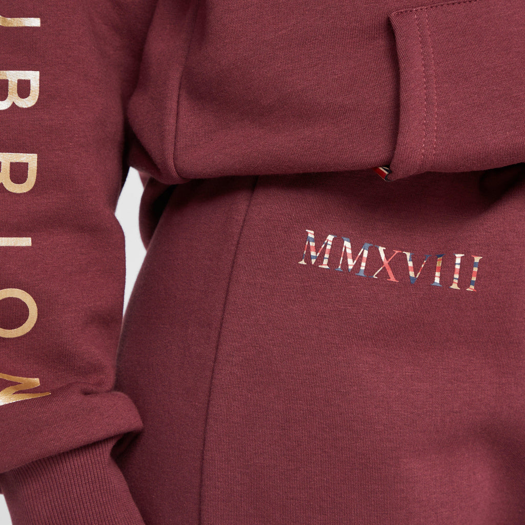 Women's Team Joggers Burgundy