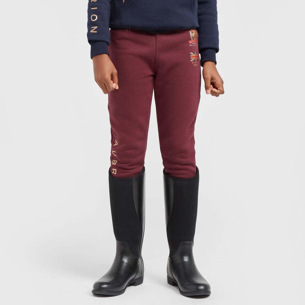 Kids’ Team Joggers Burgundy