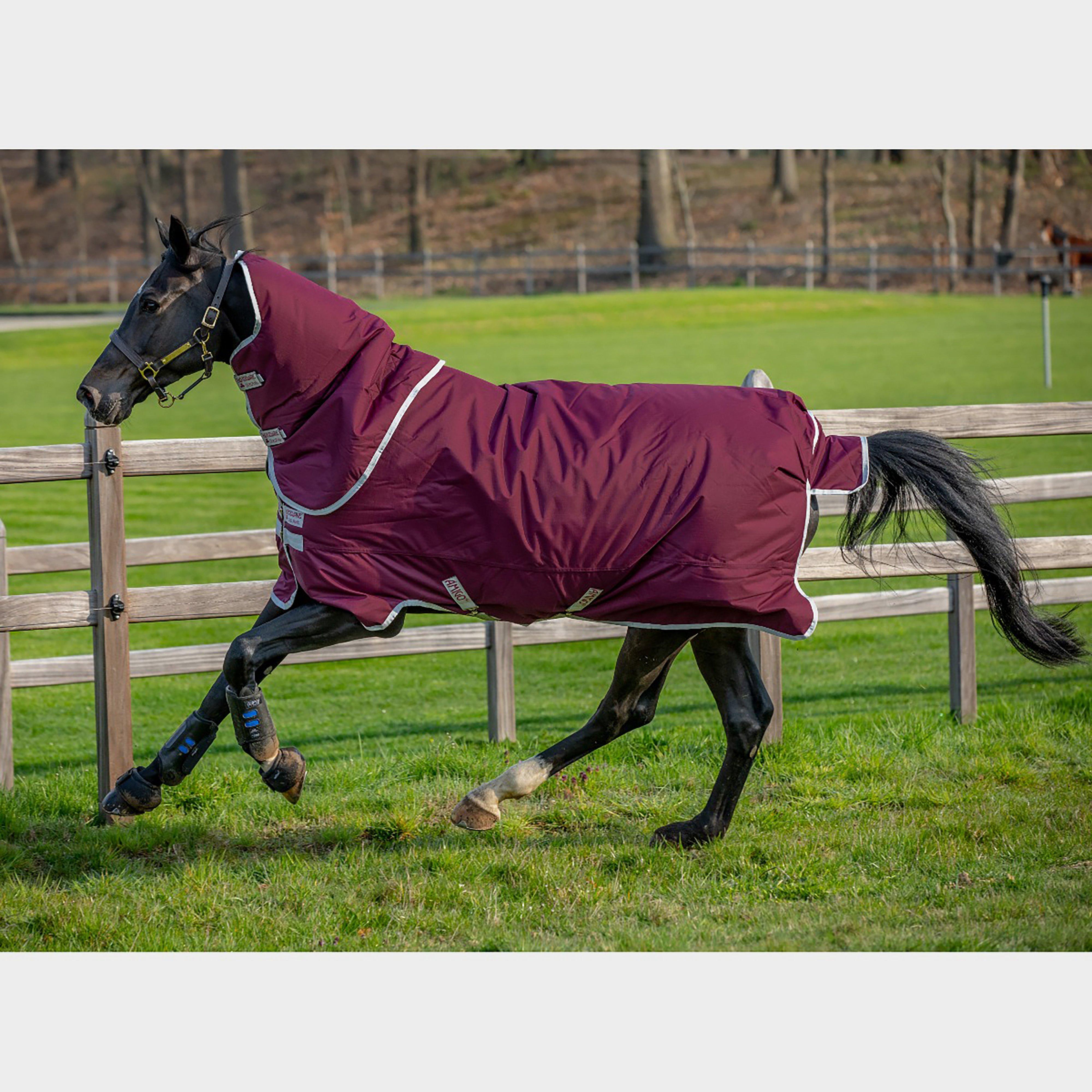 Amigo® Hero Ripstop Plus 200g Medium Weight Detach-A-Neck Turnout Rug