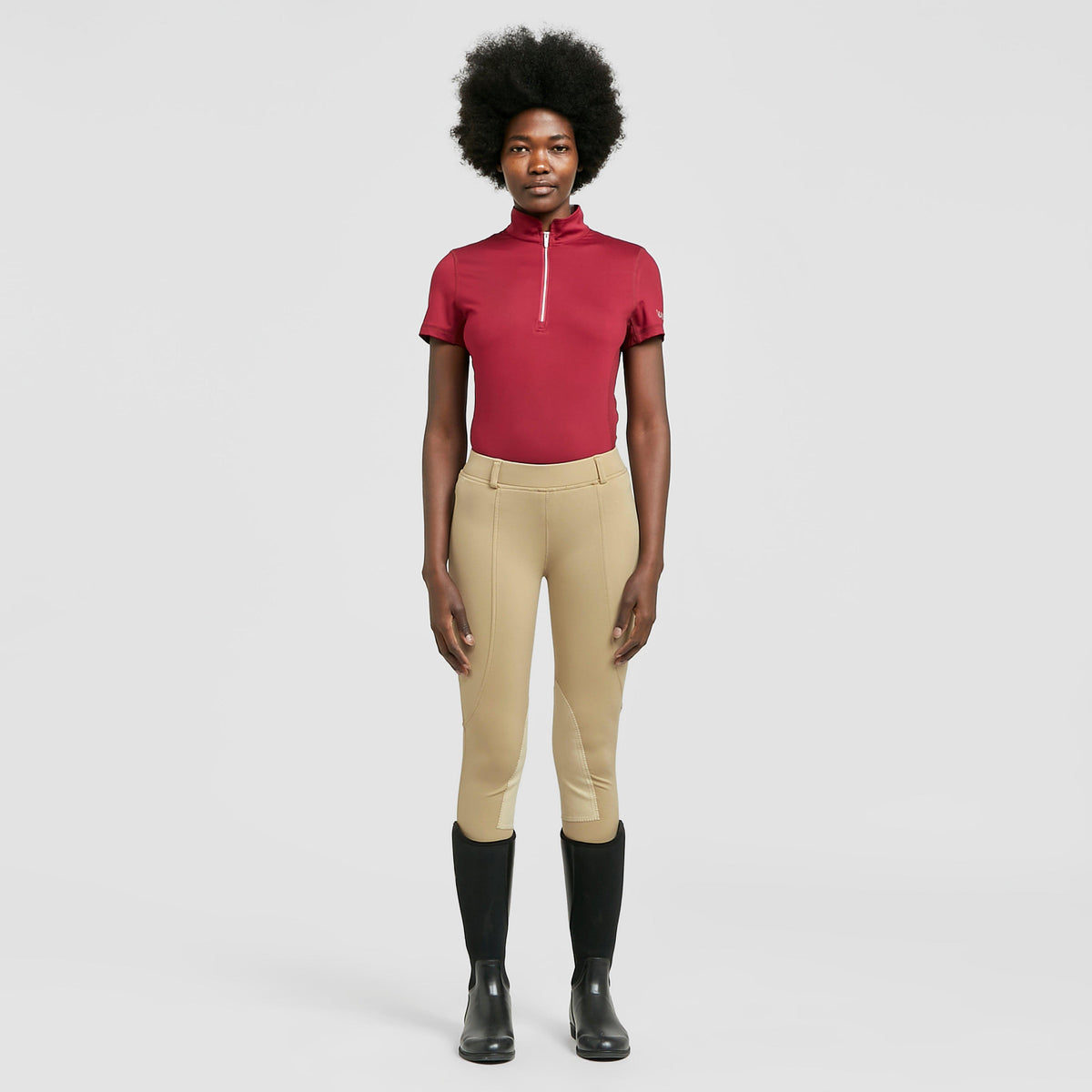 Women's Performance Flex Knee-Patch Tights