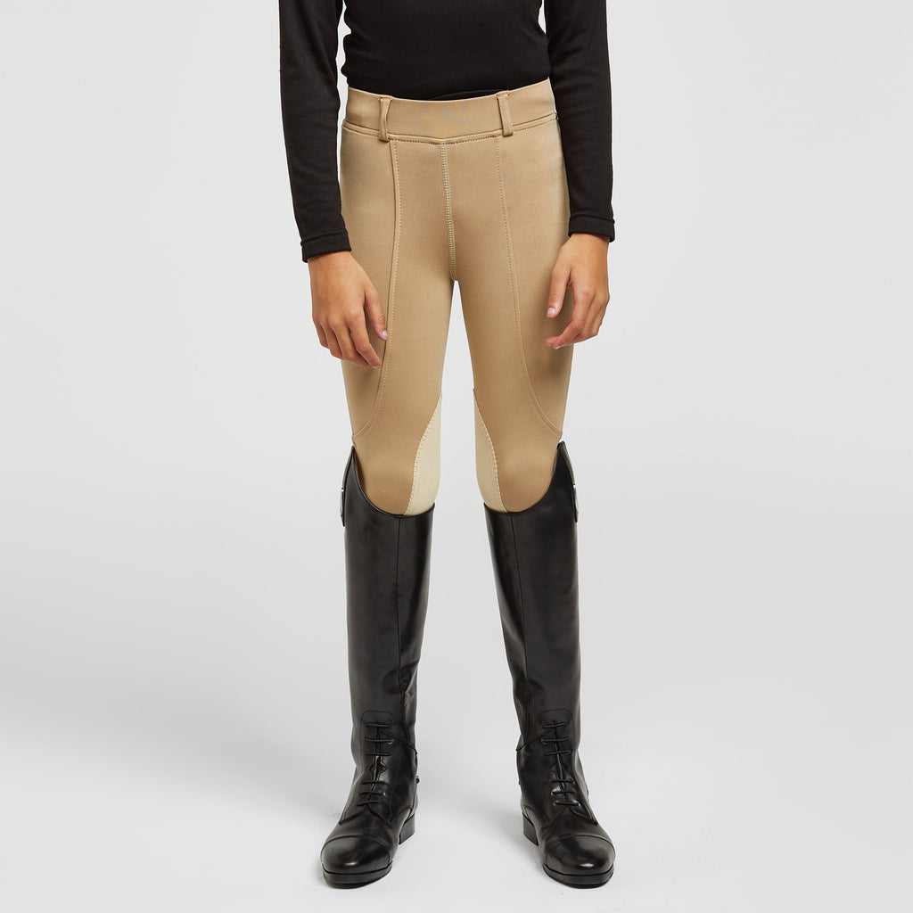 Kid's Performance Flex Knee Patch Riding Tights