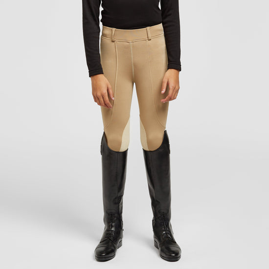 Kid's Performance Flex Knee Patch Riding Tights