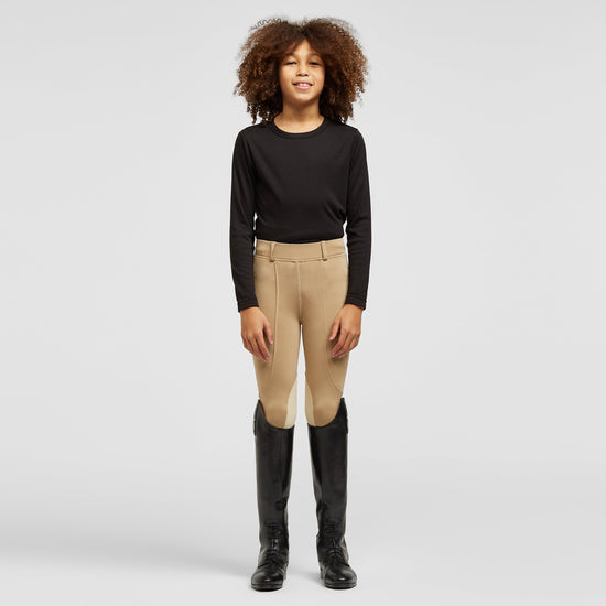 Kid's Performance Flex Knee Patch Riding Tights