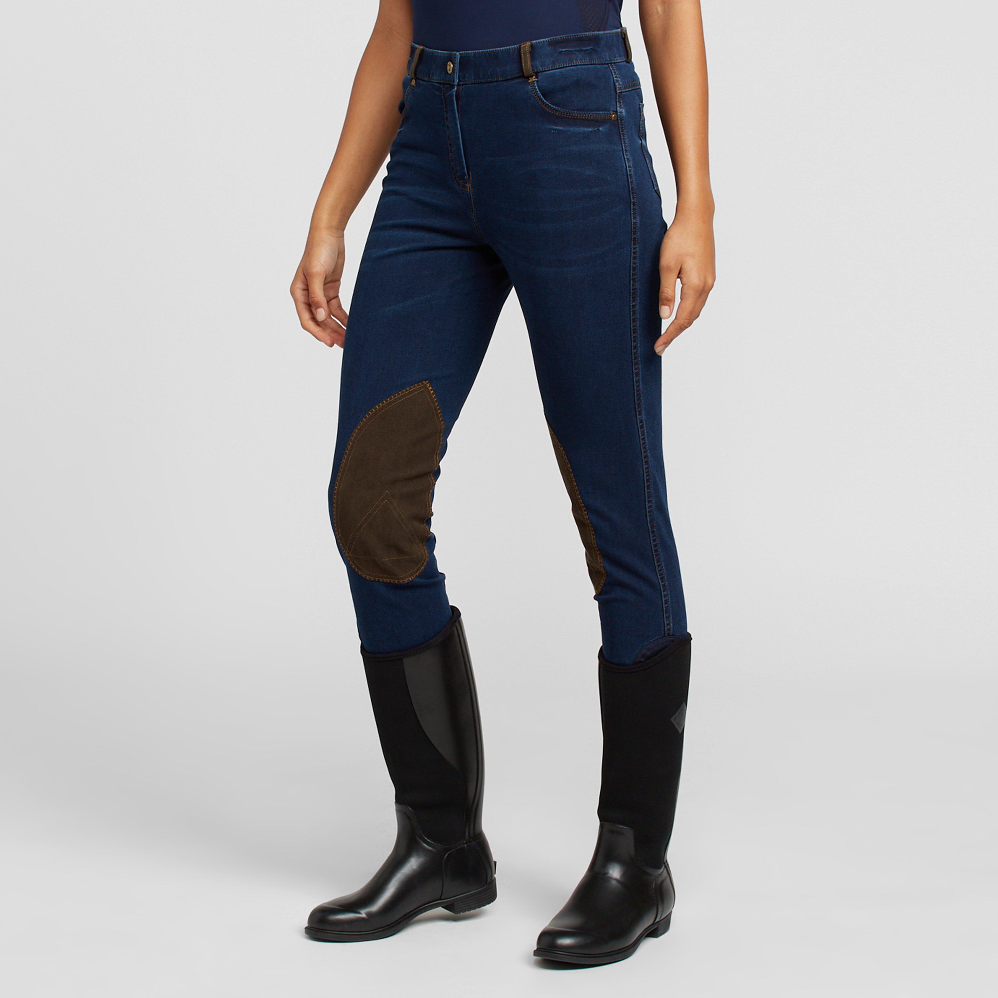 Women’s Shona Knee Patch Denim Breeches