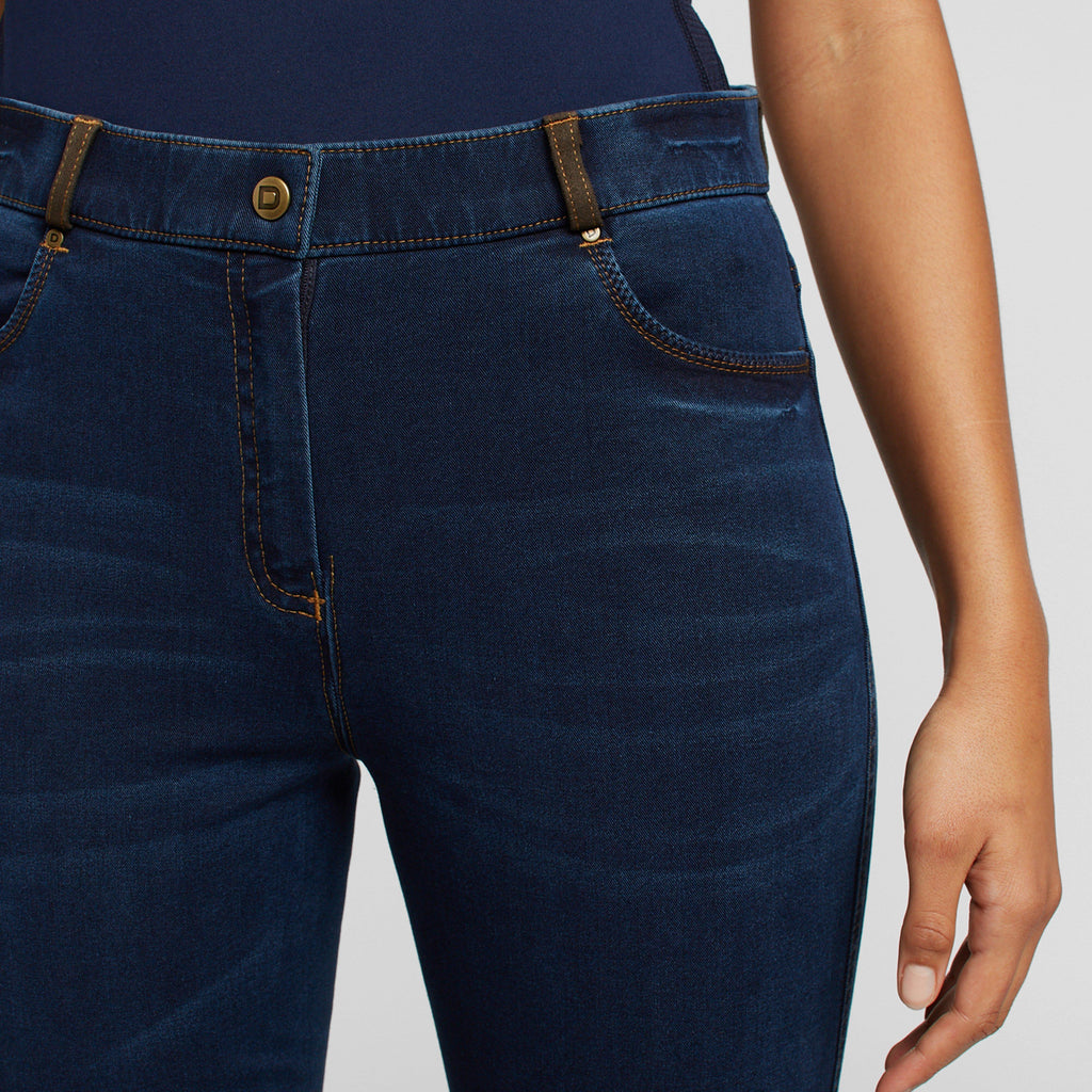 Women’s Shona Knee Patch Denim Breeches