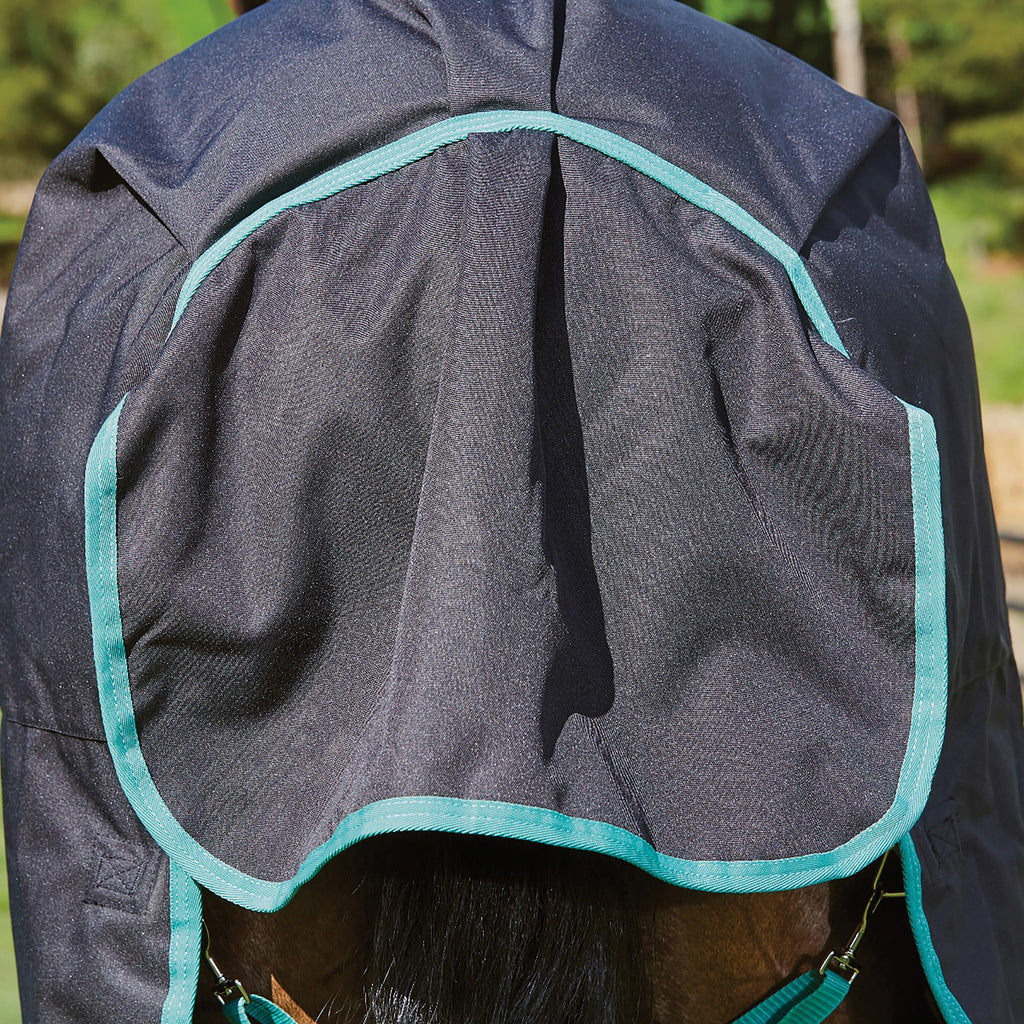 Green-Tec 900D 220g Medium Weight Detach-A-Neck Turnout Rug