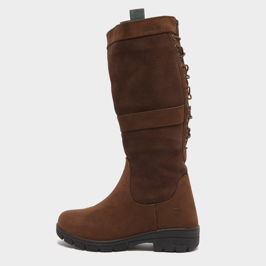 Ladies Danman Boots Chocolate