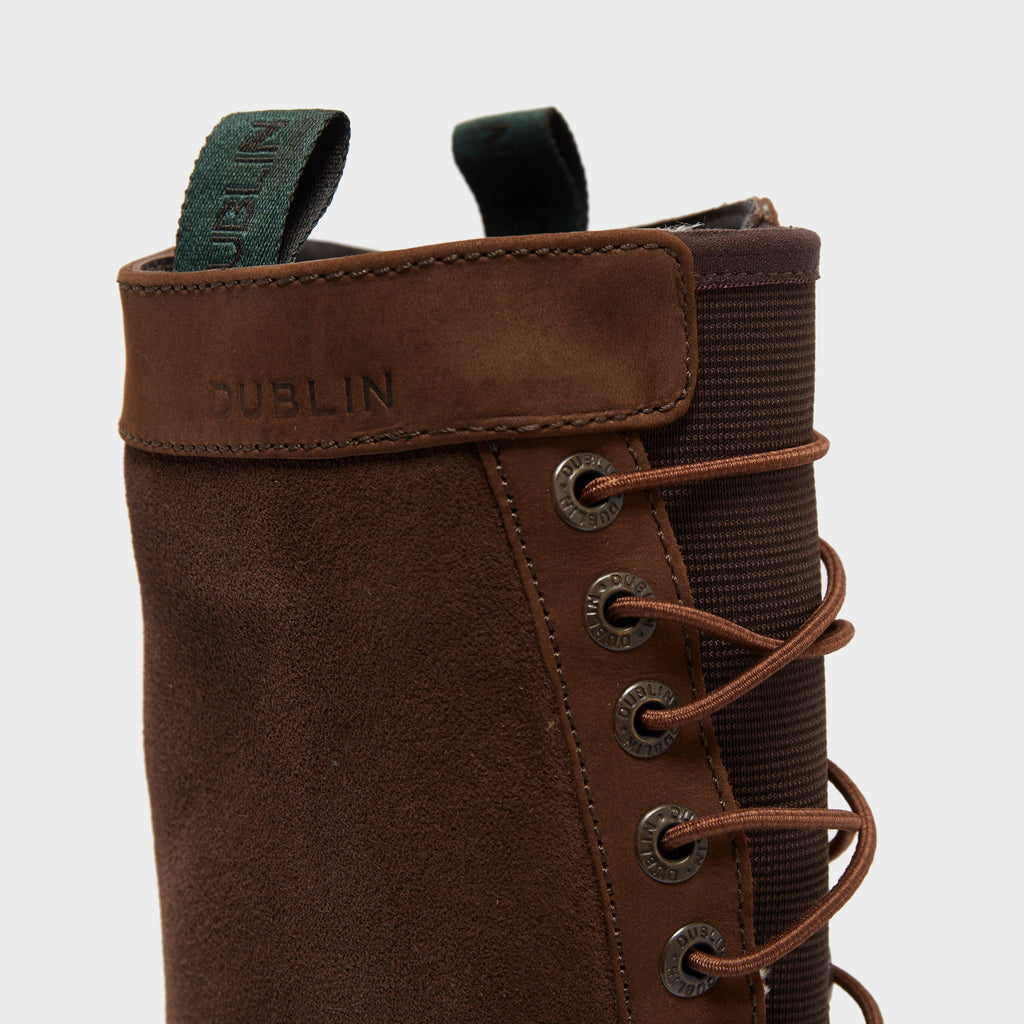 Ladies Danman Boots Chocolate