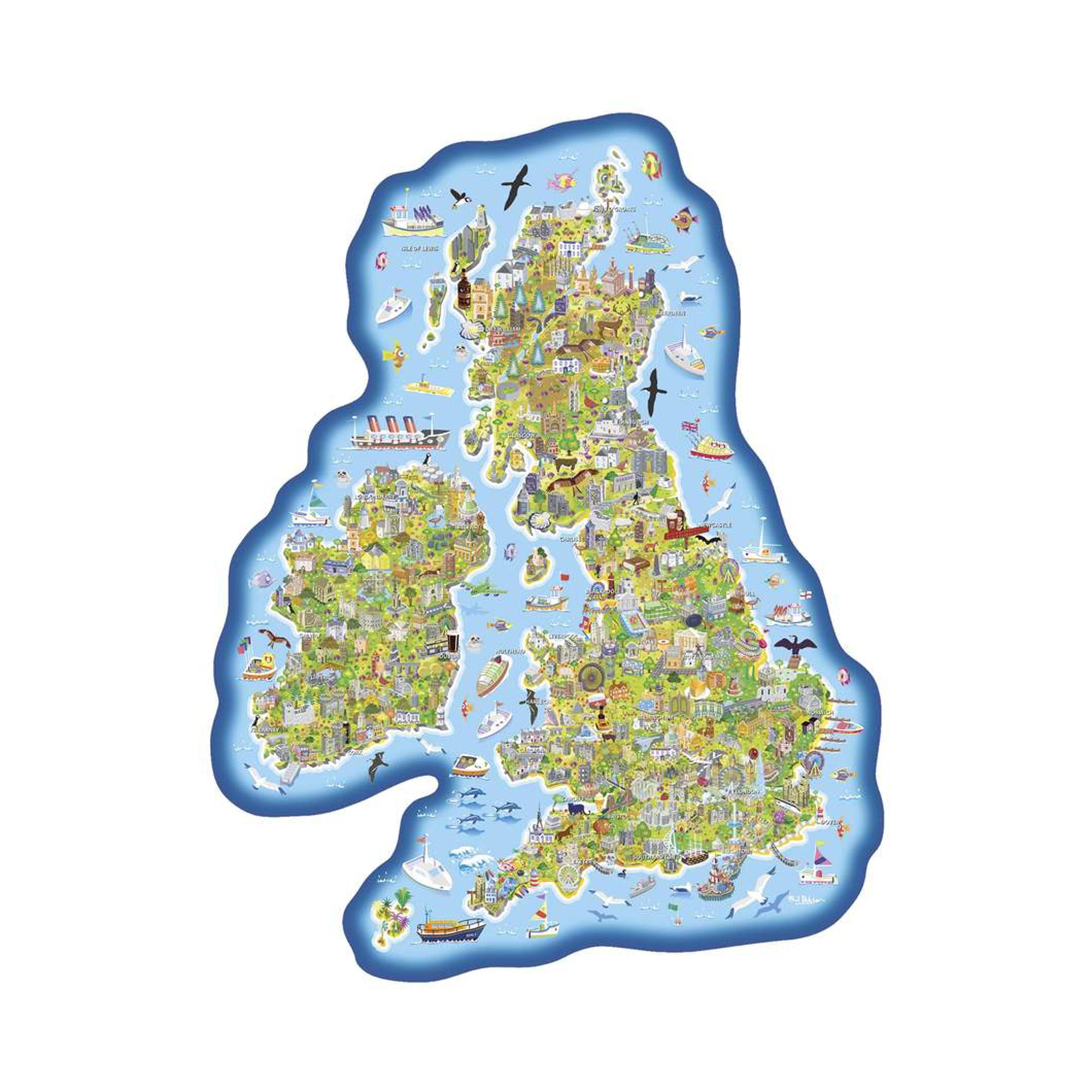 Jig-Map Jigsaw