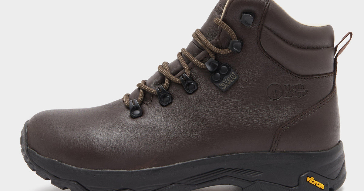Brown North Ridge Men’s Lite Hiker Mid Walking Boots – GO Outdoors