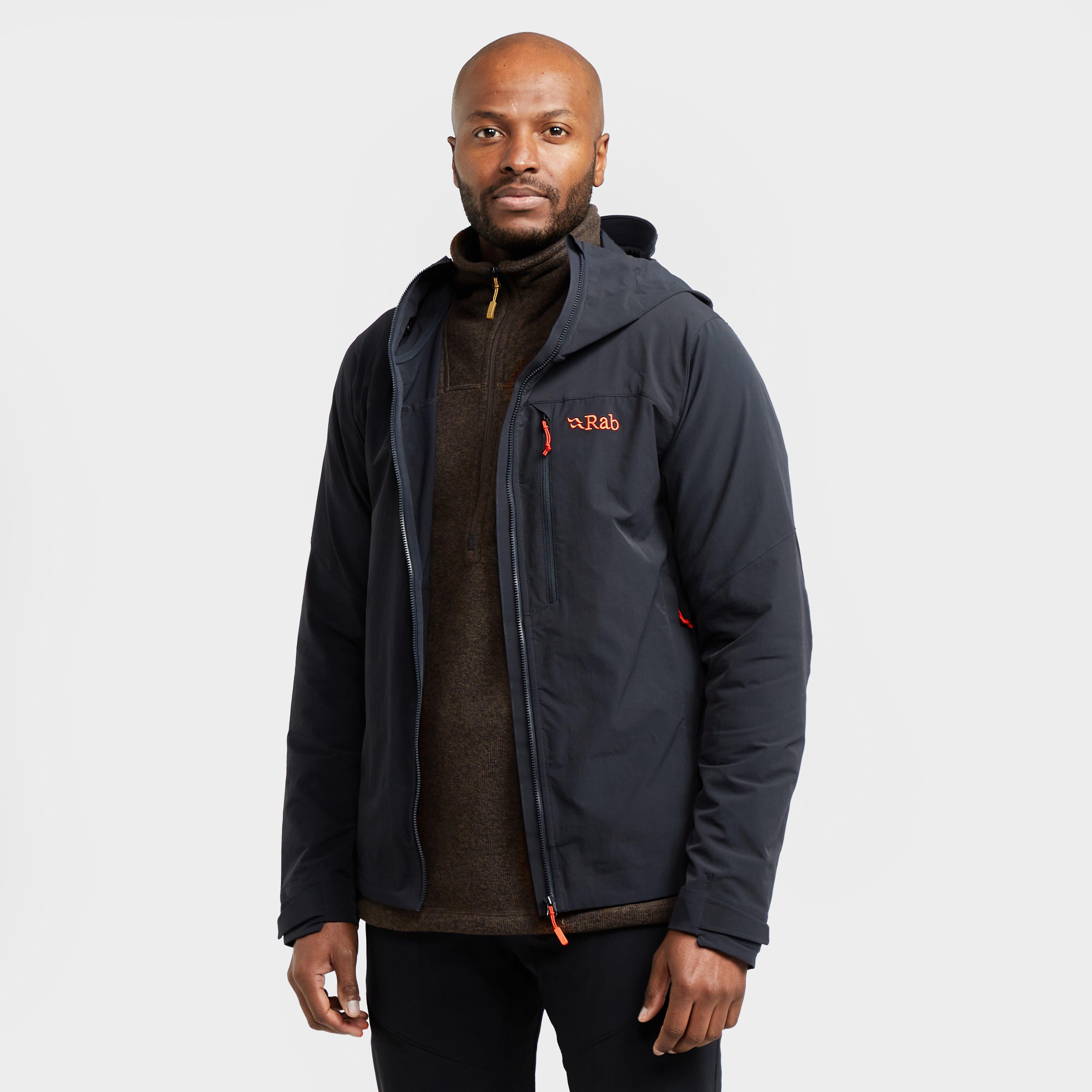 Pull d'extérieur gris demi-fermeture éclair pour homme Rab Pull d'extérieur gris demi-fermeture éclair pour homme Rab