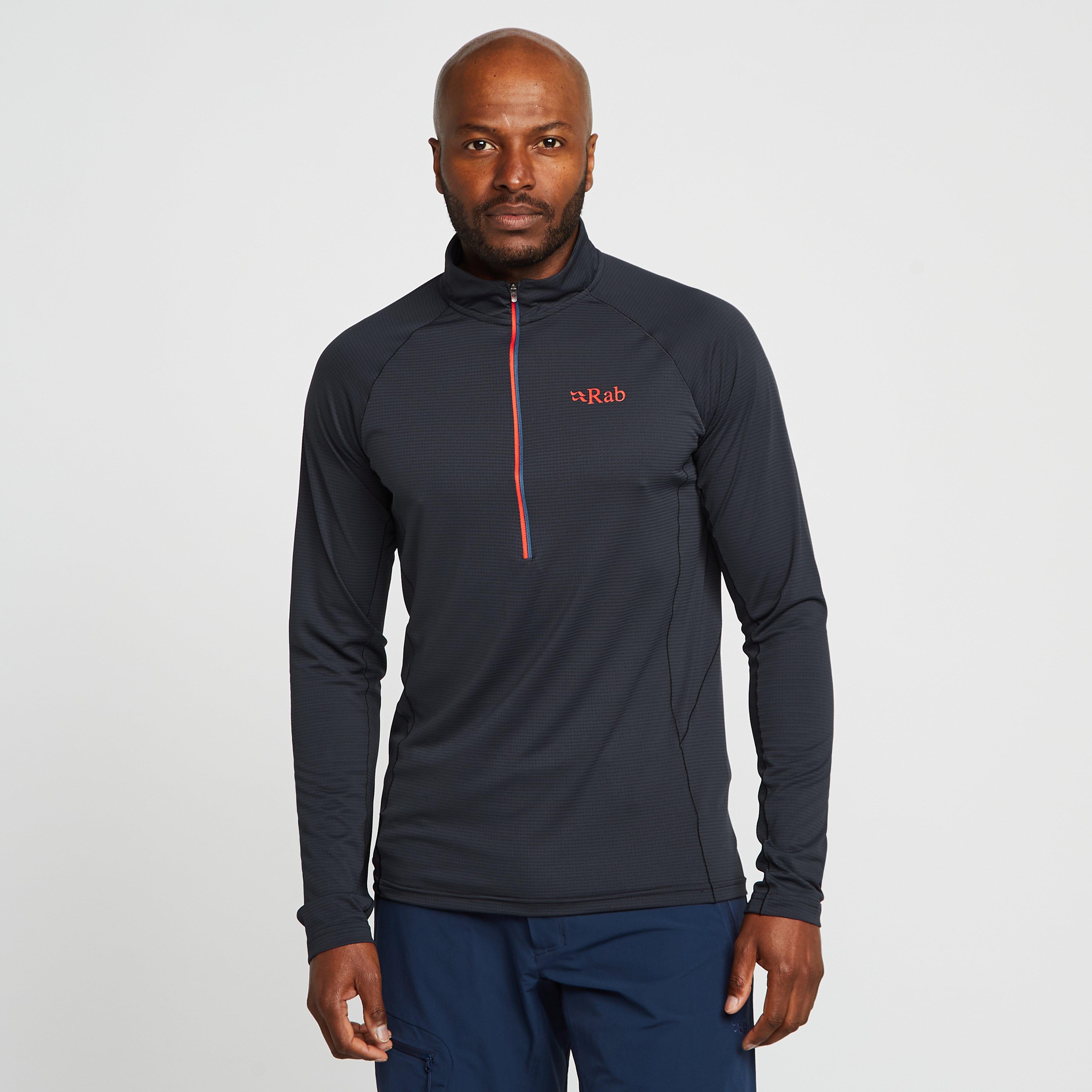 Grey Rab Men's Sonic Long Sleeve Zip – GO Outdoors