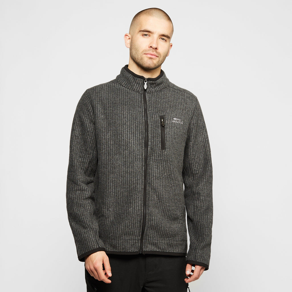 Men’s Rossten Recycled Full Zip Grid Fleece