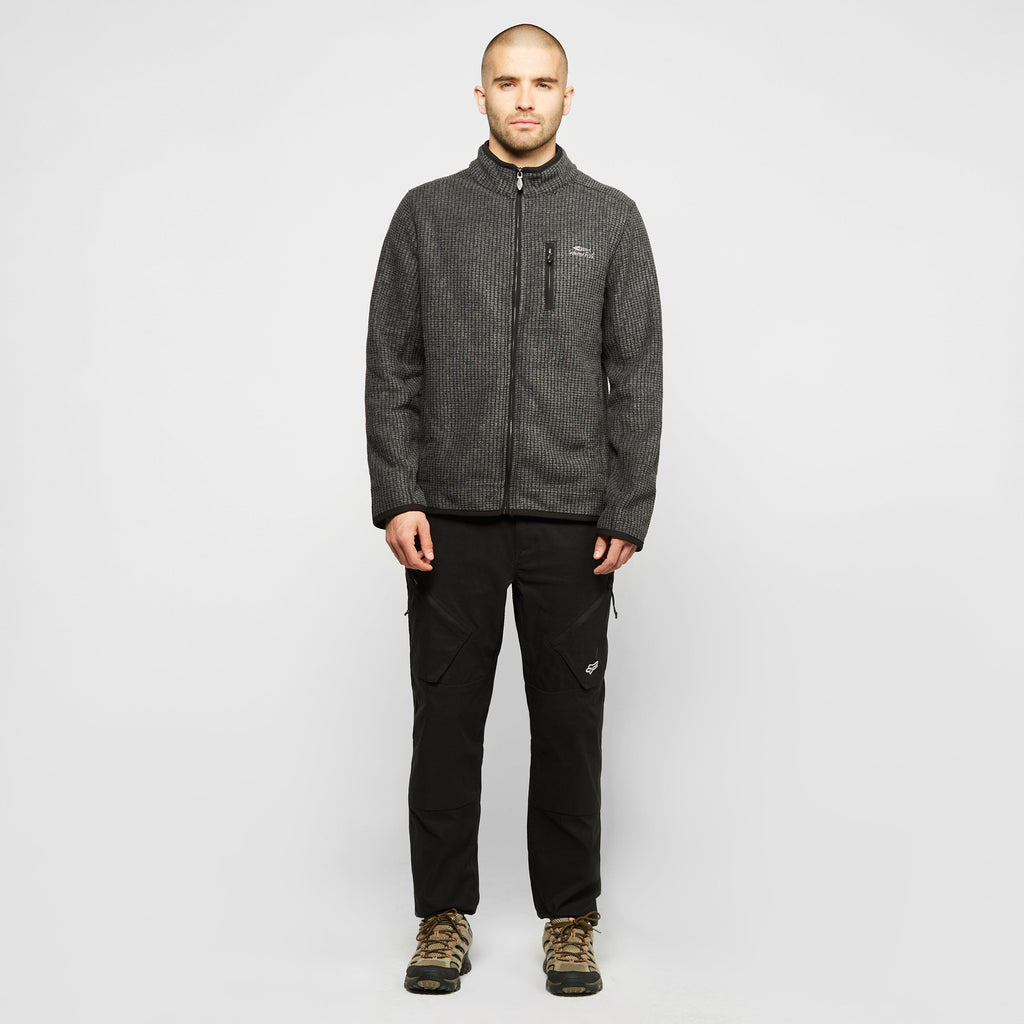 Men’s Rossten Recycled Full Zip Grid Fleece